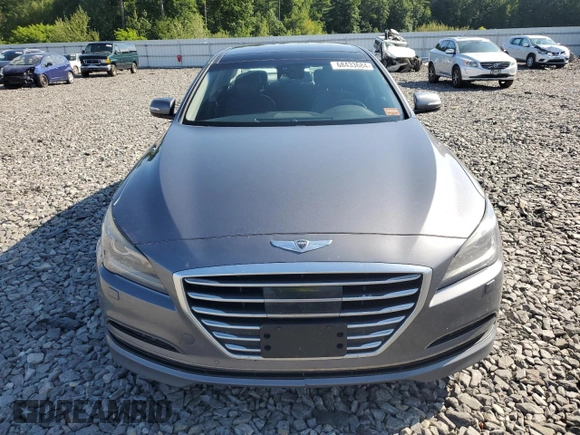 2015 Hyundai Genesis 3.8L with VIN KMHGN4JE2FU063843, listed as a Copart auction lot 68433684 with 152,730 mi miles and Salvage Title. Bid and sale history available at carsss.com. Image 5.