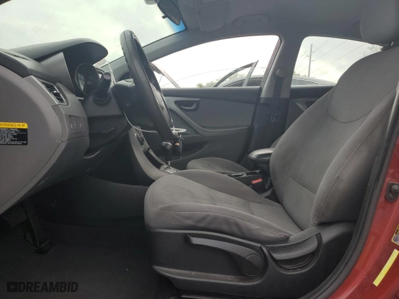 2013 Hyundai Elantra GLS with VIN 5NPDH4AE1DH404574, listed as a Copart auction lot 47821255 with 114,123 mi miles and Salvage Title. Bid and sale history available at carsss.com. Image 7.