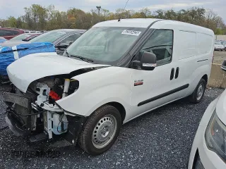 2022 Ram ProMaster City Cargo Tradesman with VIN ZFBHRFAB7N6W23585, listed as a Copart auction lot 52555425 with 35,453 mi miles and Salvage Title. Bid and sale history available at DreamBid. Image 1.