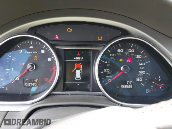 2012 Audi Q7 Premium Plus with VIN WA1LGAFEXCD008924, listed as a IAAI auction lot 42619348 with 153,529 mi miles and . Bid and sale history available at DreamBid. Image 7.