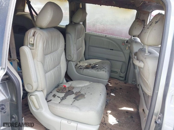 2007 Honda Odyssey EX-L with VIN 5FNRL38737B458046, listed as a IAAI auction lot 41963192 with 1 mi miles. Bid and sale history available at carsss.com. Image 8.