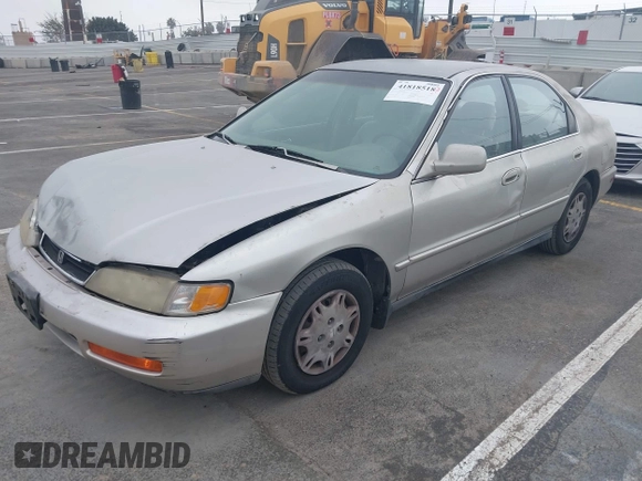 1997 Honda Accord Value with VIN 1HGCD568XVA184006, listed as a IAAI auction lot 41818518 with 276,230 mi miles and . Bid and sale history available at carsss.com. Image 17.