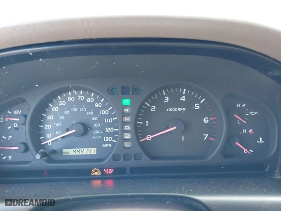 2002 Toyota Land Cruiser with VIN JTEHT05J422022565, listed as a IAAI auction lot 42042565 with 550,000 mi miles. Bid and sale history available at carsss.com. Image 7.