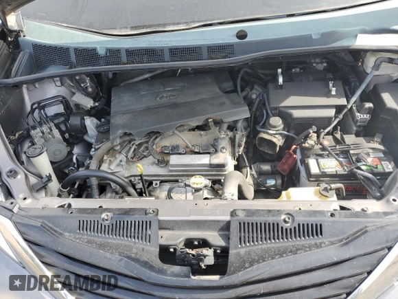 2014 Toyota Sienna LE AAS with VIN 5TDKK3DCXES491979, listed as a Copart auction lot 58493005 with 165,975 mi miles and Salvage title. Bid and sale history available at DreamBid. Image 12.