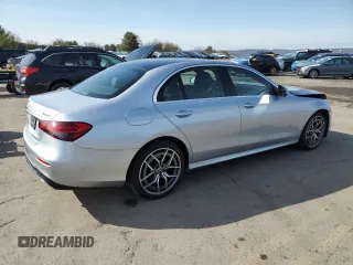 2021 Mercedes-Benz E 350 with VIN W1KZF8EB9MA875615, listed as a Copart auction lot 51165855 with 36,247 mi miles and Salvage Title. Bid and sale history available at DreamBid. Image 3.