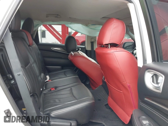 2016 Infiniti QX60 with VIN 5N1AL0MM8GC518533, listed as a IAAI auction lot 41947606 with 100,185 mi miles and . Bid and sale history available at DreamBid. Image 8.