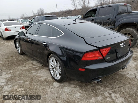 2015 Audi A7 3.0 Premium Plus with VIN WAUWGAFC7FN010322, listed as a Copart auction lot 38661454 with 114,273 mi miles. Bid and sale history available at carsss.com. Image 2.