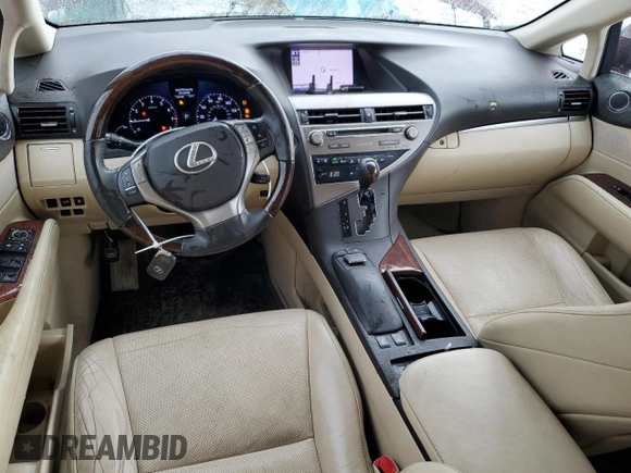 2013 Lexus RX 350 with VIN 2T2BK1BA6DC160048, listed as a Copart auction lot 63109155 with 208,173 mi miles and Salvage title. Bid and sale history available at DreamBid. Image 8.