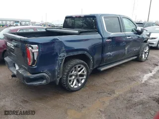 2020 GMC Sierra 1500 Denali with VIN 1GTU9FEL2LZ162726, listed as a IAAI auction lot 41442855 with 142,272 mi miles. Bid and sale history available at carsss.com. Image 4.