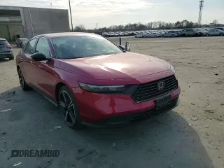 2024 Honda Accord Sport с VIN 1HGCY2F58RA076014, выставлен на аукционе Copart как лот 49226635 с пробегом 52 162 миль миль и Списание • Salvage title. История ставок и продаж доступна на DreamBid. Изображение 11.