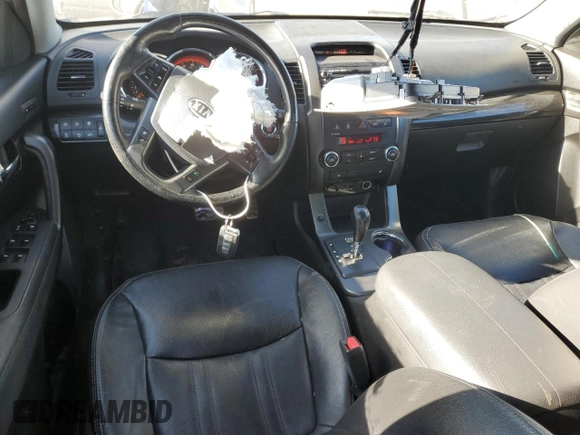 2012 Kia Sorento SX with VIN 5XYKWDA22CG243211, listed as a Copart auction lot 80150294 with 125,620 mi miles and Salvage Title. Bid and sale history available at carsss.com. Image 8.
