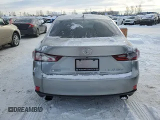 2015 Lexus IS 250 with VIN JTHCF1D28F5015935, listed as a Copart auction lot 83151654 with 147,964 mi miles and Salvage title. Bid and sale history available at DreamBid. Image 6.