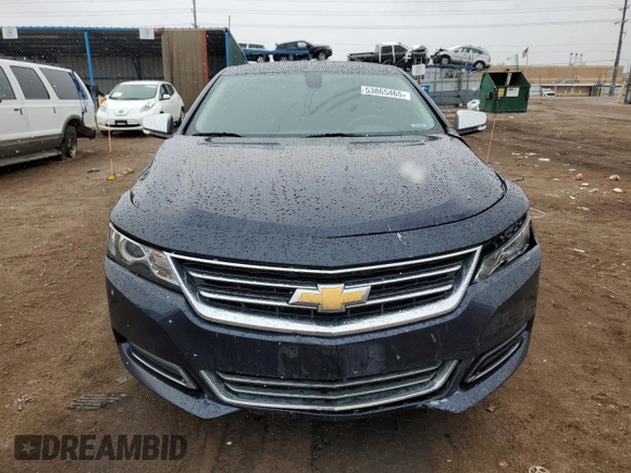2018 Chevrolet Impala Premier with VIN 2G1125S30J9149785, listed as a Copart auction lot 53865465 with 82,582 mi miles and Salvage Title. Bid and sale history available at DreamBid. Image 5.