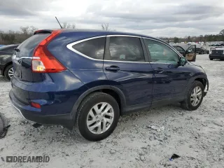 2015 Honda CR-V EX with VIN 2HKRM3H58FH505616, listed as a Copart auction lot 47393945 with 107,025 mi miles and Salvage Title. Bid and sale history available at carsss.com. Image 3.