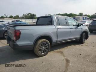2024 Honda Ridgeline Sport with VIN 5FPYK3F14RB032163, listed as a Copart auction lot 59680745 with Not provided miles and Salvage title. Bid and sale history available at DreamBid. Image 3.