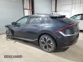 2023 Kia EV6 Wind with VIN KNDC34LA9P5604093, listed as a Copart auction lot 46487755 with 26,682 mi miles and Salvage Title. Bid and sale history available at carsss.com. Image 2.