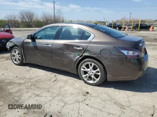 2013 Nissan Maxima SV with VIN 1N4AA5AP8DC817754, listed as a Copart auction lot 52670075 with 90,054 mi miles and Salvage Title. Bid and sale history available at DreamBid. Image 2.
