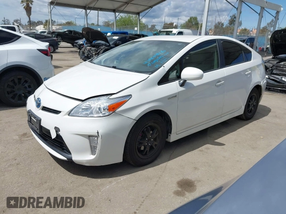 2014 Toyota Prius Four with VIN JTDKN3DU3E0378684, listed as a IAAI auction lot 41944116 with 198,514 mi miles. Bid and sale history available at carsss.com. Image 2.