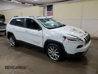 2017 Jeep Cherokee Limited with VIN 1C4PJMDS0HD214781, listed as a Copart auction lot 54001185 with 75,593 mi miles and Clean title. Bid and sale history available at DreamBid. Image 4.