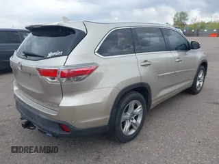 2016 Toyota Highlander Limited with VIN 5TDDKRFH1GS303129, listed as a IAAI auction lot 42112630 with 144,049 mi miles and . Bid and sale history available at DreamBid. Image 4.