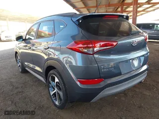 2017 Hyundai Tucson Value with VIN KM8J33A27HU460429, listed as a IAAI auction lot 41681076 with 95,178 mi miles. Bid and sale history available at carsss.com. Image 3.