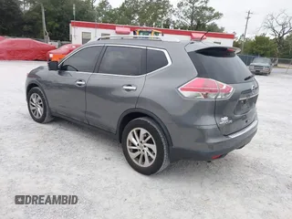 2015 Nissan Rogue SL with VIN 5N1AT2MT5FC857896, listed as a IAAI auction lot 41310123 with 101,101 mi miles. Bid and sale history available at carsss.com. Image 3.