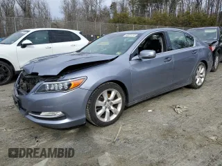2014 Acura RLX with VIN JH4KC1F31EC002626, listed as a Copart auction lot 43201315 with 180,901 mi miles and Salvage Title. Bid and sale history available at carsss.com. Image 1.