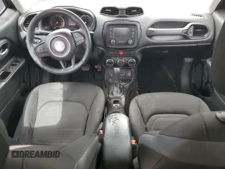 2017 Jeep Renegade Latitude with VIN ZACCJBBB9HPF31577, listed as a Copart auction lot 63588385 with 116,983 mi miles and Salvage title. Bid and sale history available at DreamBid. Image 8.