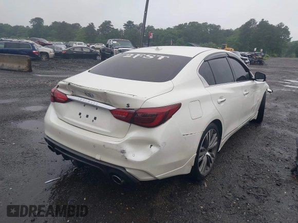 2019 Infiniti Q50 Luxe с VIN JN1EV7AR2KM554684, выставлен на аукционе IAAI как лот 39599510 с пробегом 46 174 миль миль и . История ставок и продаж доступна на DreamBid. Изображение 4.