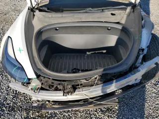 2021 Tesla Model 3 Long Range with VIN 5YJ3E1EB0MF059457, listed as a Copart auction lot 46277945 with 102,367 mi miles and Salvage Title. Bid and sale history available at carsss.com. Image 12.