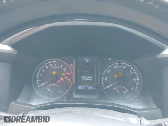 2018 Toyota Tacoma SR5 with VIN 3TMDZ5BN3JM039497, listed as a IAAI auction lot 42326823 with 92,977 mi miles and . Bid and sale history available at DreamBid. Image 7.