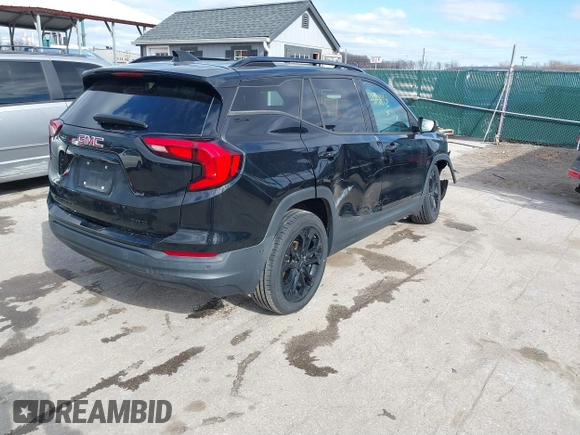 2020 GMC Terrain SLE with VIN 3GKALTEV6LL232566, listed as a IAAI auction lot 41812051 with 58,926 mi miles and . Bid and sale history available at DreamBid. Image 4.