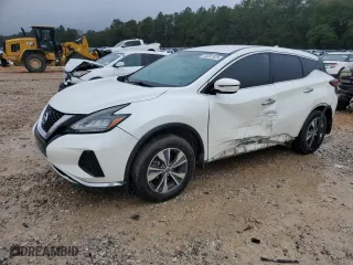 2019 Nissan Murano S with VIN 5N1AZ2MJXKN146321, listed as a Copart auction lot 44247935 with 81,368 mi miles and Salvage Title. Bid and sale history available at carsss.com. Image 1.