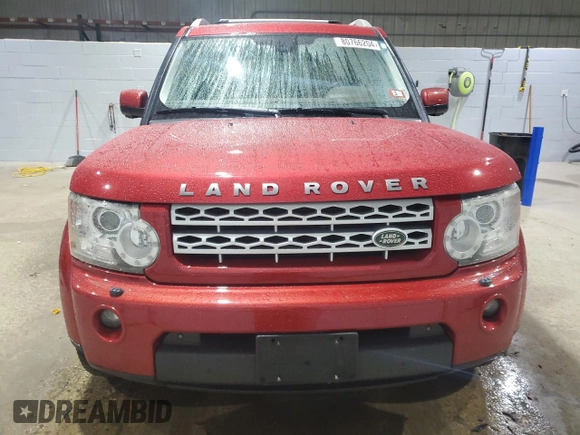 2013 Land Rover LR4 Lux with VIN SALAK2D40DA681485, listed as a Copart auction lot 80766204 with 112,021 mi miles and Salvage title. Bid and sale history available at DreamBid. Image 5.