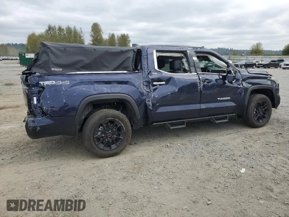 2022 Toyota Tundra Limited Hybrid with VIN 5TFJC5DB4NX008945, listed as a Copart auction lot 71315034 with 10,500 mi miles and Salvage title. Bid and sale history available at DreamBid. Image 3.