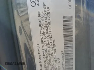 2022 Audi RS 5 Sportback z VIN WUAAWCF52NA901057, wystawiony jako Copart lot #62050164 z przebiegiem 22 175 mil mil oraz Szkody całkowita. Historia ofert i sprzedaży dostępna na DreamBid. Obrazek 13.