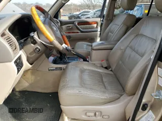 2002 Lexus LX 470 z VIN JTJHT00W323520240, wystawiony jako Copart lot #46495595 z przebiegiem 187 788 mil mil oraz Szkoda całkowita • Salvage title. Historia ofert i sprzedaży dostępna na DreamBid. Obrazek 7.