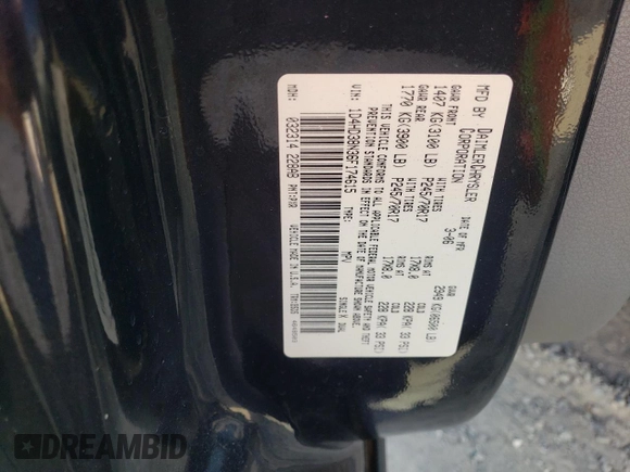 2006 Dodge Durango SXT с VIN 1D4HD38N36F174615, выставлен на аукционе Copart как лот 50635315 с пробегом 152 572 миль миль и Списание • Salvage title. История ставок и продаж доступна на DreamBid. Изображение 14.