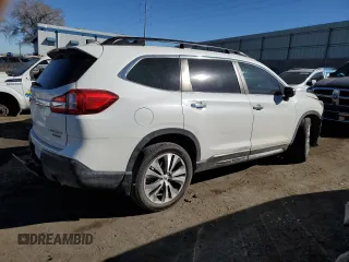 2021 Subaru Ascent Touring with VIN 4S4WMARD7M3412992, listed as a Copart auction lot 46589025 with 34,804 mi miles and Salvage Title. Bid and sale history available at carsss.com. Image 3.