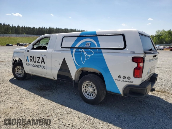 2022 Chevrolet Silverado 1500 Work Truck with VIN 3GCNAAEK5NG506171, listed as a Copart auction lot 51511364 with 31,285 mi miles and Salvage Title. Bid and sale history available at DreamBid. Image 2.