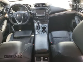 2017 Nissan Maxima Platinum with VIN 1N4AA6AP4HC376166, listed as a Copart auction lot 56360605 with 173,031 mi miles and Salvage title. Bid and sale history available at DreamBid. Image 8.