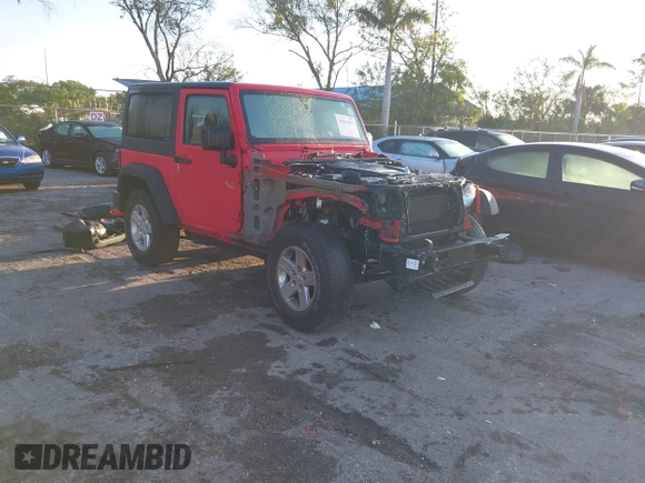2016 Jeep Wrangler Sport with VIN 1C4AJWAG4GL260300, listed as a IAAI auction lot 41863952 with 40,337 mi miles and . Bid and sale history available at carsss.com. Image 1.