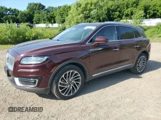 2019 Lincoln Nautilus Reserve with VIN 2LMPJ8LP2KBL18898, listed as a Copart auction lot 64777345 with 70,614 mi miles and Clean title. Bid and sale history available at DreamBid. Image 1.