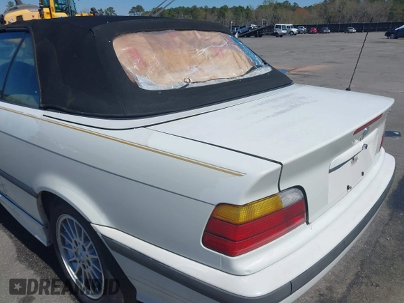 1996 BMW 3-Series 328IC with VIN WBABK8324TET92418, listed as a IAAI auction lot 41815664 with 128,661 mi miles. Bid and sale history available at carsss.com. Image 6.