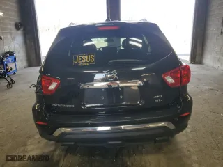 2019 Nissan Pathfinder S with VIN 5N1DR2MM6KC612474, listed as a Copart auction lot 48480395 with 100,129 mi miles and Salvage Title. Bid and sale history available at carsss.com. Image 6.