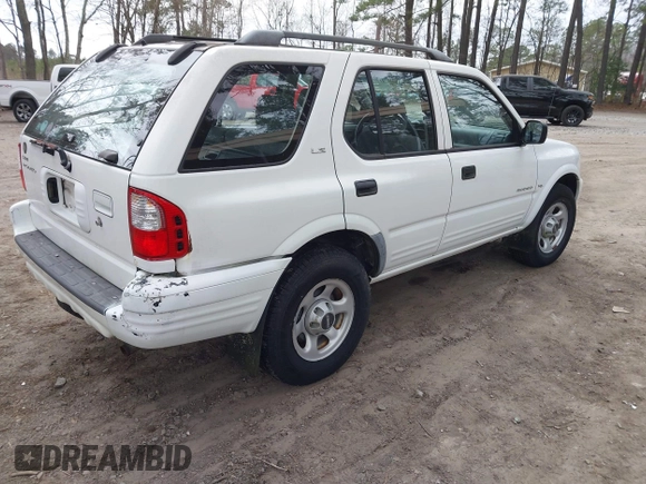 2000 Isuzu Rodeo S with VIN 4S2CK58W5Y4353808, listed as a IAAI auction lot 41723054 with 159,863 mi miles. Bid and sale history available at carsss.com. Image 4.