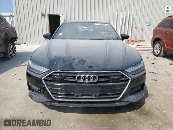 2019 Audi A7 Premium Plus with VIN WAUR2AF23KN083197, listed as a Copart auction lot 70736954 with 53,326 mi miles and Non Repairable. Bid and sale history available at carsss.com. Image 5.
