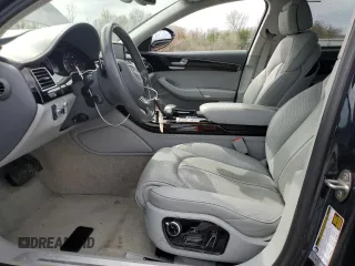 2017 Audi A8 L with VIN WAU44AFD5HN007950, listed as a Copart auction lot 51775815 with 95,633 mi miles and Salvage Title. Bid and sale history available at carsss.com. Image 7.