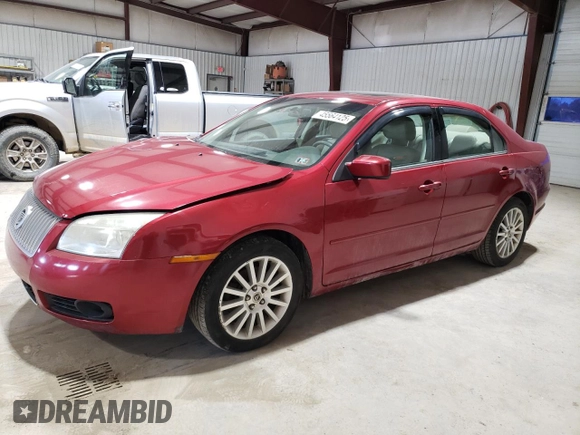 2006 Mercury Milan Premier z VIN 3MEHM08186R638847, wystawiony jako Copart lot #45564125 z przebiegiem 167 485 mil mil oraz Szkoda całkowita • Salvage title. Historia ofert i sprzedaży dostępna na DreamBid. Obrazek 1.