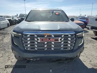2025 GMC Acadia FWD Denali z VIN 1GKENLRS4SJ133150, wystawiony jako Copart lot #43420345 z przebiegiem 607 mil mil oraz Szkoda całkowita • Salvage title. Historia ofert i sprzedaży dostępna na DreamBid. Obrazek 5.